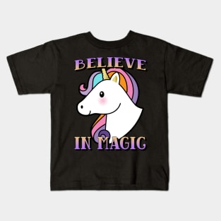 believe in magic Kids T-Shirt